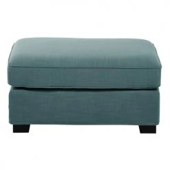 Maisons Du Monde Poufs Pouf Pour Canapé Modulable Bleu Pétrole