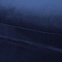 Maisons Du Monde Assises Pouf Pour Canapé Modulable En Velours Bleu Nuit -Fauteuils, poufs et repose-pieds Soldes pouf pour canape modulable en velours bleu nuit 1000 9 30 175551 4
