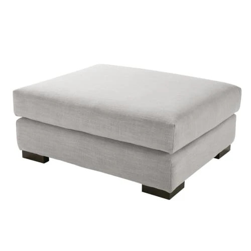 Maisons Du Monde Poufs Pouf Pour Canapé Modulable Gris Clair 2 Maisons Du Monde Poufs Pouf Pour Canapé Modulable Gris Clair – Image 2