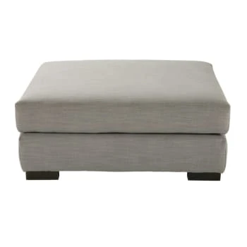 Maisons Du Monde Poufs Pouf Pour Canapé Modulable Gris Clair 4 Maisons Du Monde Poufs Pouf Pour Canapé Modulable Gris Clair – Image 4