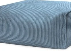 Sitting Point Poufs Pouf Repose Pied Carré Velours Grosse Cote Mauve 55x65x35cm -Fauteuils, poufs et repose-pieds Soldes pouf repose pied carre velours grosse cote bleu petrole 55x65x35cm 4
