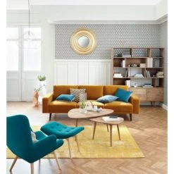 Maisons Du Monde Assises Pouf Repose-pieds Style Scandinave Bleu Pétrole 9 Maisons Du Monde Assises Pouf Repose-pieds Style Scandinave Bleu Pétrole -Fauteuils, poufs et repose-pieds Soldes pouf repose pieds style scandinave bleu petrole 1000 10 22 156478 9