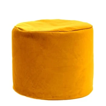 Jumbo Bag Poufs Pouf Rond D'intérieur En Velours Sauge 4 Jumbo Bag Poufs Pouf Rond D'intérieur En Velours Sauge – Image 4