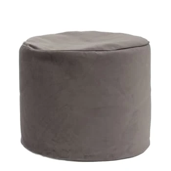 Jumbo Bag Poufs Pouf Rond D'intérieur En Velours Sauge 5 Jumbo Bag Poufs Pouf Rond D'intérieur En Velours Sauge – Image 5