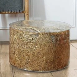 Reversible Poufs Pouf Rond Transparent à Remplir -Fauteuils, poufs et repose-pieds Soldes pouf rond transparent a remplir 4