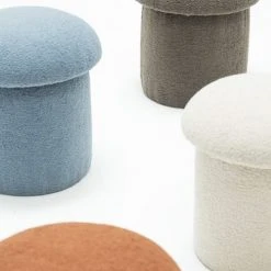 RNT By Really Nice Things Poufs Pouf Tapissé Avec Tissus Bouclé En Forme De Champignon Beige 8 RNT By Really Nice Things Poufs Pouf Tapissé Avec Tissus Bouclé En Forme De Champignon Beige -Fauteuils, poufs et repose-pieds Soldes pouf tapisse avec tissus boucle en forme de champignon beige 2