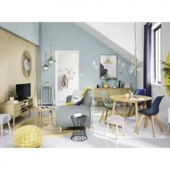 Maisons Du Monde Poufs Pouf Tressé Jaune 11 Maisons Du Monde Poufs Pouf Tressé Jaune -Fauteuils, poufs et repose-pieds Soldes pouf tresse jaune 1000 14 14 177749 3