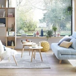 Maisons Du Monde Poufs Pouf Tressé Jaune 8 Maisons Du Monde Poufs Pouf Tressé Jaune -Fauteuils, poufs et repose-pieds Soldes pouf tresse jaune 1000 14 14 177749 6