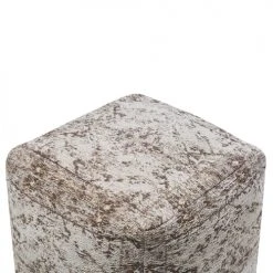 Beliani Poufs Pouf Vintage 42 X 42 Cm -Fauteuils, poufs et repose-pieds Soldes pouf vintage 42 x 42 cm 3