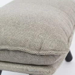 Zuiver Repose-pieds Repose Pied En Tissu Gris Clair -Fauteuils, poufs et repose-pieds Soldes repose pied en tissu gris clair 5