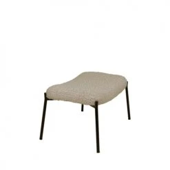 House Nordic Repose-pieds En Tissu Bouclette Sable -Fauteuils, poufs et repose-pieds Soldes repose pieds en tissu bouclette sable 2