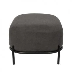 Drawer Repose-pieds En Tissu Gris -Fauteuils, poufs et repose-pieds Soldes repose pieds en tissu gris 3