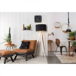 Zuiver Repose-pieds Repose Pieds Simili Cognac -Fauteuils, poufs et repose-pieds Soldes repose pieds simili cognac 2