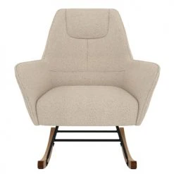 Rendez Vous Déco Fauteuils Rocking-chair Beige Effet Laine Bouclette En Tissu 9 Rendez Vous Déco Fauteuils Rocking-chair Beige Effet Laine Bouclette En Tissu -Fauteuils, poufs et repose-pieds Soldes rocking chair beige effet laine bouclette en tissu 3