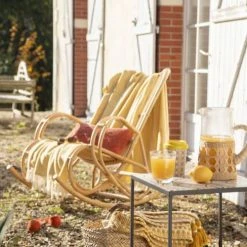 Maisons Du Monde Fauteuils Rocking Chair En Rotin -Fauteuils, poufs et repose-pieds Soldes rocking chair en rotin 1000 0 30 131189 18