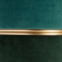 Mathi Design Poufs Tabouret Pouf Velours Vert -Fauteuils, poufs et repose-pieds Soldes tabouret pouf velours vert 3